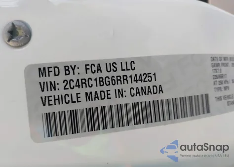 2024 Chrysler Pacifica Touring L from USA, damaged, VIN 2C4RC1BG6RR144251